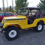 1971 Jeep CJ-5 Renegade II SUV Yellow Base