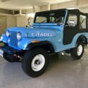 1971 Jeep CJ-5 SUV Blue 4WD Manual