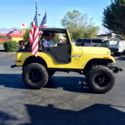 1971 Jeep CJ5. LIFTED, SUPER SWAMPERS, 225 cu. in.V6, 4spd w/granny low