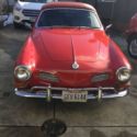 1971 karmann ghia vw convettable