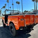 1971 Land Rover Series II Hatchback Orange 4WD Manual
