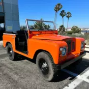 1971 Land Rover Series II Orange 4WD Manual