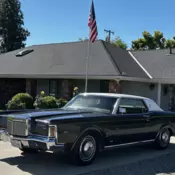 1971 Lincoln Continental Mk III White