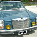 1971 Mercedes 250 6 cylinders 2.8. Beautiful and a very nice driver.