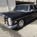 1971 Mercedes 300SEL W109 4.5 Black/Cognac Leather Rare No Reserve