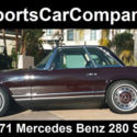 1971 MERCEDES BENZ 280 SL ROADSTER RESTORED SUPERB RARE CLASSIC $79,998