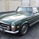 1971 Mercedes Benz 280sl NO RESERVE 834G Moss Green Restoration Project Auto A/C