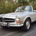 1971 Mercedes Benz 280sl Rare 180G Silver Auto FrigiKing A/C Nice Driver