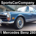 1971 MERCEDES BENZ 280SL ROADSTER BEAUTIFULLY RESTORED RUST FREE! COLLECTOR CAR!