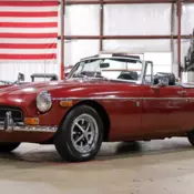 1971 MG B Convertible 48828 Miles Maroon Convertible 1798cc I4 4-Speed