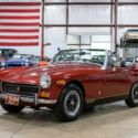 1971 MG Midget  61808 Miles Burgundy Convertible 1.3L Inline-4 4-Speed Manual