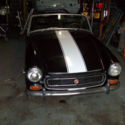 1971 MG MIDGET MKIII  38K miles No Rust! No reserve! Triple Black Just restored.