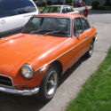 1971 mgb gt perfect for Halloween
