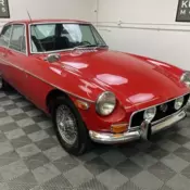 1971 MGB GT. RED METALLIC WITH BLACK TRIM. VERY GOOD DRIVER'S CONDITION CAR