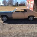 1971 MONTE CARLO BODY ONLY, HAS DRIVE TRAIN, VERY NICE NEARLY RUST FREE PROJECT