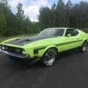 1971 Mustang Boss 351 31k actual miles Window Sticker Marti  4spd lime