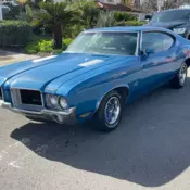 1971 Oldsmobile 442 Blue