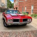 1971 Oldsmobile 442 Convertible Red RWD Automatic