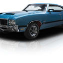 1971 Oldsmobile 442 W-30 17039 Miles Viking Blue Hardtop 455 V8 4 Speed Manual