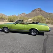 1971 Oldsmobile Cutlass Convertible Green LOW MILES