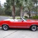 1971 OLDSMOBILE CUTLASS SUPREME 432 CONVERTIBLE RED WITH WHITE TOP & INTERIOR A+