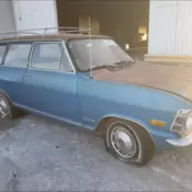 1971 Opel Kadett Wagon Blue 1900 Wagon