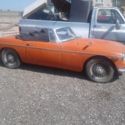 1971 orange mgb spoke luggage chrome bumper vintage mg tonneau motor free