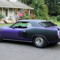 1971 Plymouth &#039;Cuda 440-6-pack 4-speed tribute, ROTISSERIE RESTORED, PISTOL GRIP