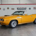 1971 Plymouth Barracuda 3477 Miles Yellow Convertible