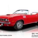 1971 Plymouth Barracuda HEMI Cuda Tribute Red Convertible 426 HEMI V8 4 Speed Ma