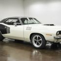 1971 Plymouth Barracuda Hemi Resto-Mod 10 Miles White Hardtop Ray Barton Racing