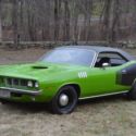 1971 plymouth cuda 340,4spd, 13,731 original mile Survivor SASSY with Billboards