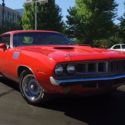 1971 Plymouth Cuda Big Block 383, Brand New Paint, Rally Guages Automatic