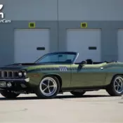 1971 Plymouth Cuda Hemi 392 Custom Restomod 31488 Miles F8 Green Convertible Ma