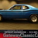 1971 Plymouth Duster  1500 Miles Blue Coupe 340 CID V8 3 Speed Automatic