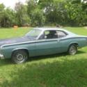 1971 plymouth duster  71,417 Miles Gun Meatal Gray  340 4 Speed