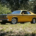 1971 Plymouth Duster Coupe 1517 Miles Gold 2d : 2 Door Hard TOP  3 Speed Automat