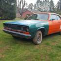 1971 Plymouth Duster factory H code 340 auto Hemi Orange V24 project car