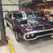1971 Plymouth Road Runner Purple