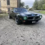 1971 Pontiac Firebird Coupe Green Esprit