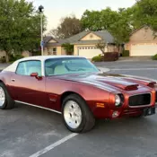 1971 Pontiac Firebird Coupe Orange