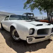 1971 Pontiac Firebird White firebird coupe
