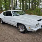 1971 Pontiac GTO Coupe White