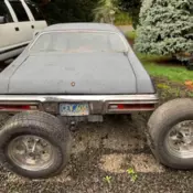 1971 Pontiac LeMans Coupe Blue