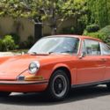 1971 Porsche 911T Coupe 2-Door 6-cylinder Manual Tangerine / Black