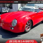 1971 Porsche Speedster, Red with 7,100 Miles available now!