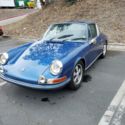 1971 Porshce 911S in blue metallic