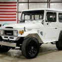 1971 Toyota FJ 40  52925 Miles White SUV 4.2L 2F Inline 6 4-Speed Manual