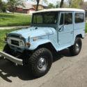 1971 TOYOTA FJ 40 LAND CRUISER DIESEL 4X4 COMPLETE RESTORATION pics and video
