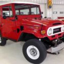 1971 Toyota Land Cruiser FJ40 1949 Miles Red SUV 3.9 L Manual 3-Speed Floor